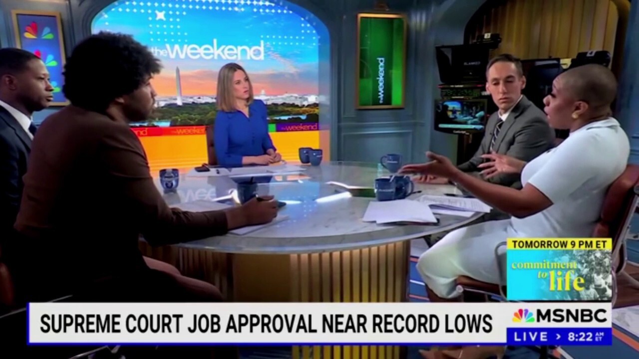MSNBC guest hits President Biden for not considering court reform, stacking the Supreme Court