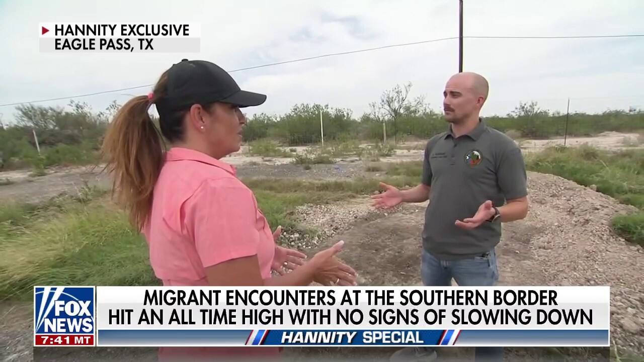 Migrant encounters at southern border hit record in May