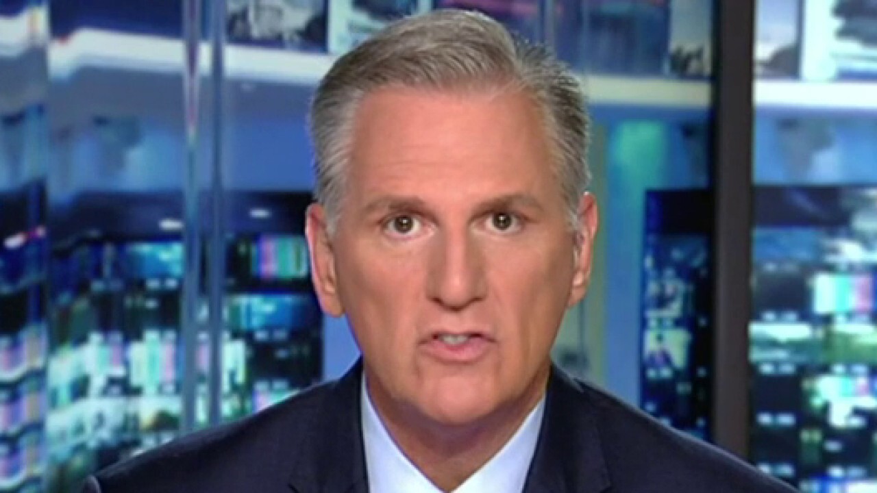 Kevin McCarthy: Kamala Harris' campaign history is starting strong and then collapsing