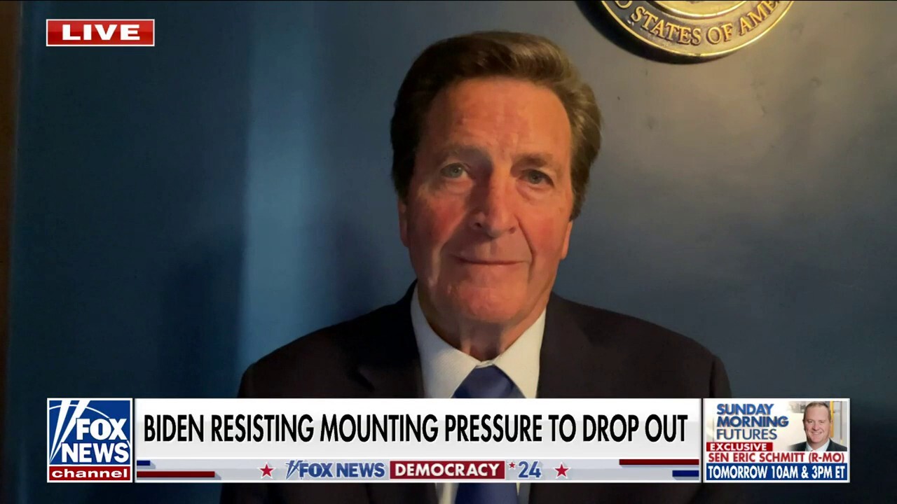 Dem rep urges party to ‘slow down’ the ‘tsunami’ of pressure on Biden to drop out