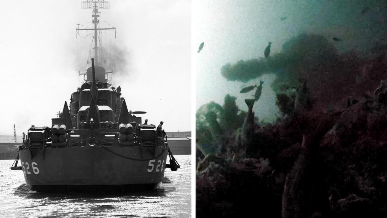 World War II-era destroyer’s stern found off Alaskan island
