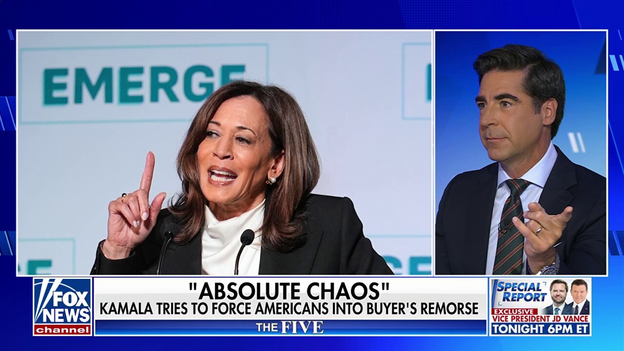 Kamala Harris’ ‘advice’ in comeback speech was ‘dumb,’ says Jesse Watters