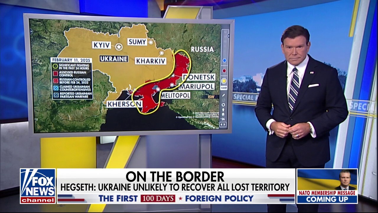 Bret Baier breaks down the history of the Ukrainian-Russian territorial dispute