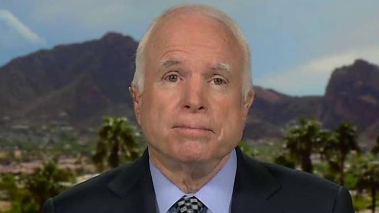 McCain: US must not tolerate bad behavior by rogue nations