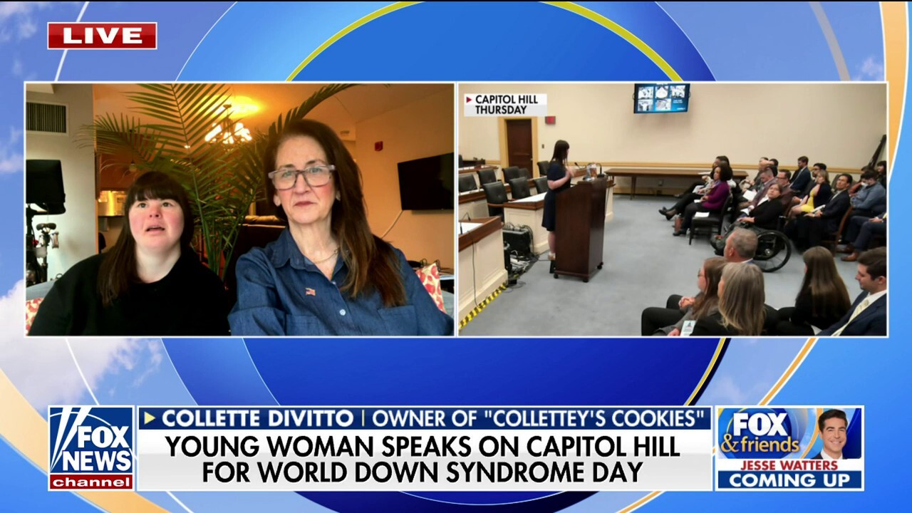 Entrepreneur with Down Syndrome speaks before Congress: I was ‘so honored’
