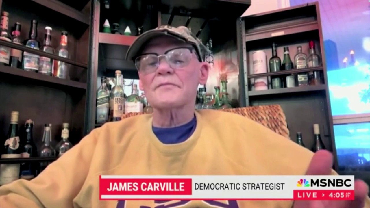 Carville tells Democrats to be 'careful' with Harris at top of ticket, warns it will be a 'close race'