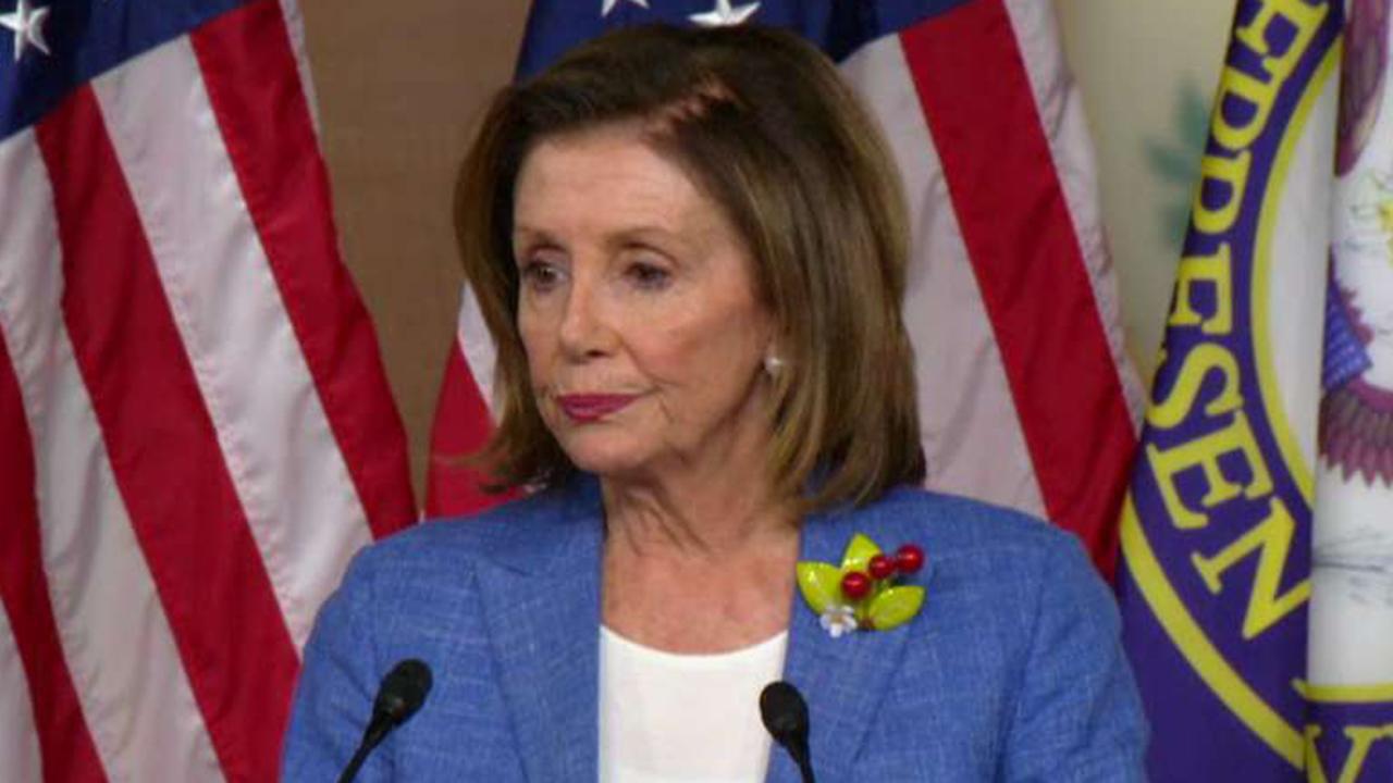 Pelosi denies trying to run out the clock on impeachment, says decision will be made in a 'timely fashion'