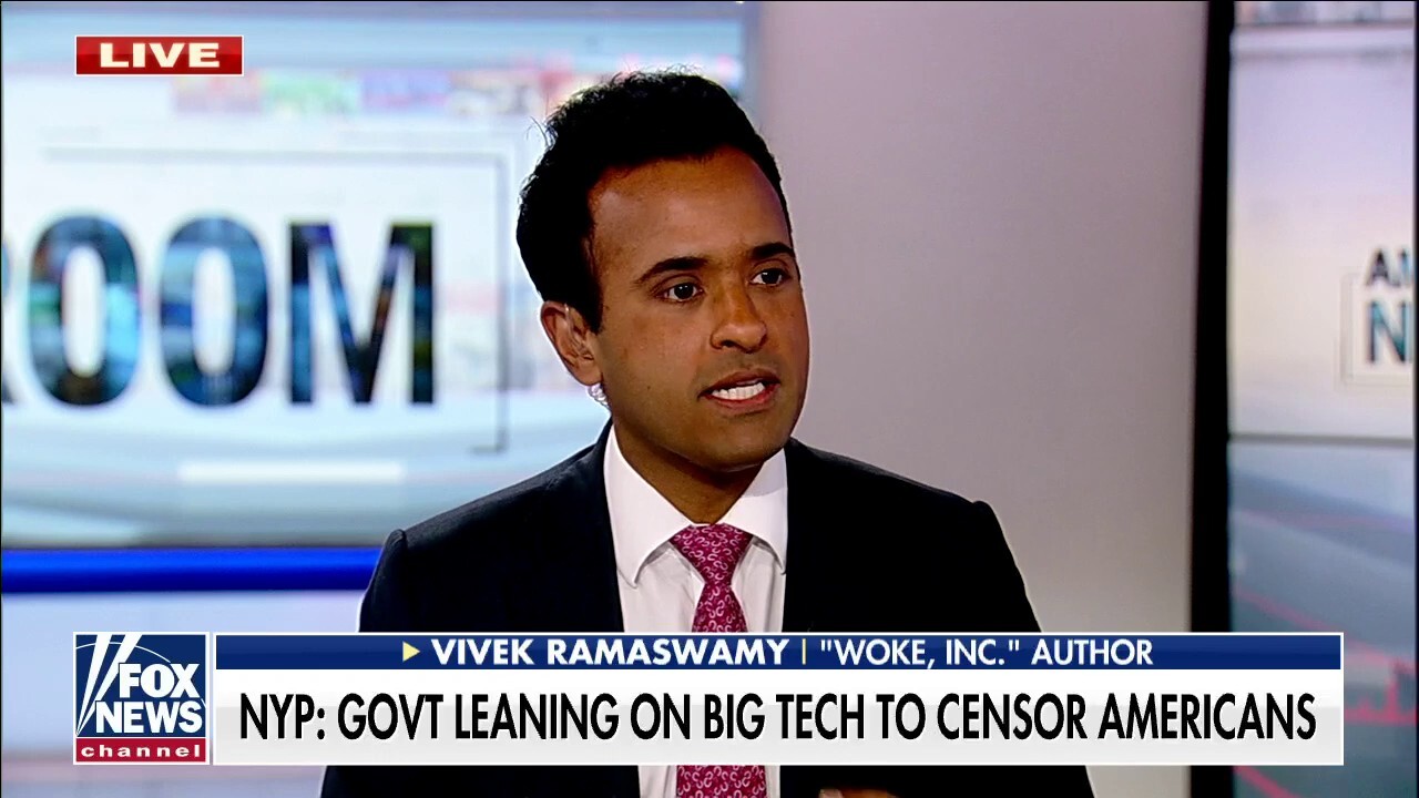 'Woke Inc.' author calls out censorship by Big Tech on behalf of government: 'Mutual back-scratching'