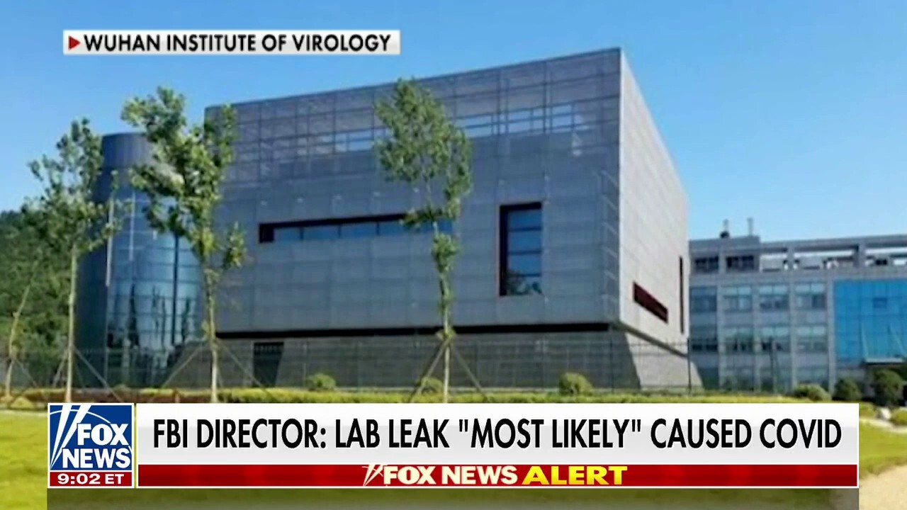 FBI director says Chinese lab leak 'most likely' caused COVID pandemic
