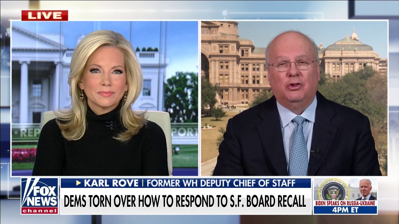 Karl Rove on how Dems are responding to San Francisco school board recall