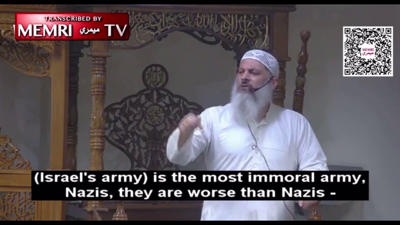 Florida Imam calls for 'annihilation' of Jews, says Israeli military 'worse than the Nazis'