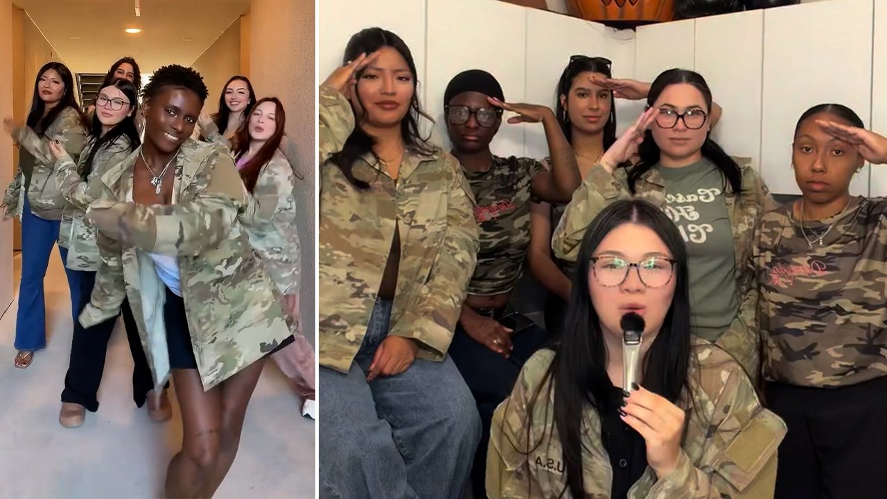 The military wives that turned the tables on a stereotype and became TikTok sensations