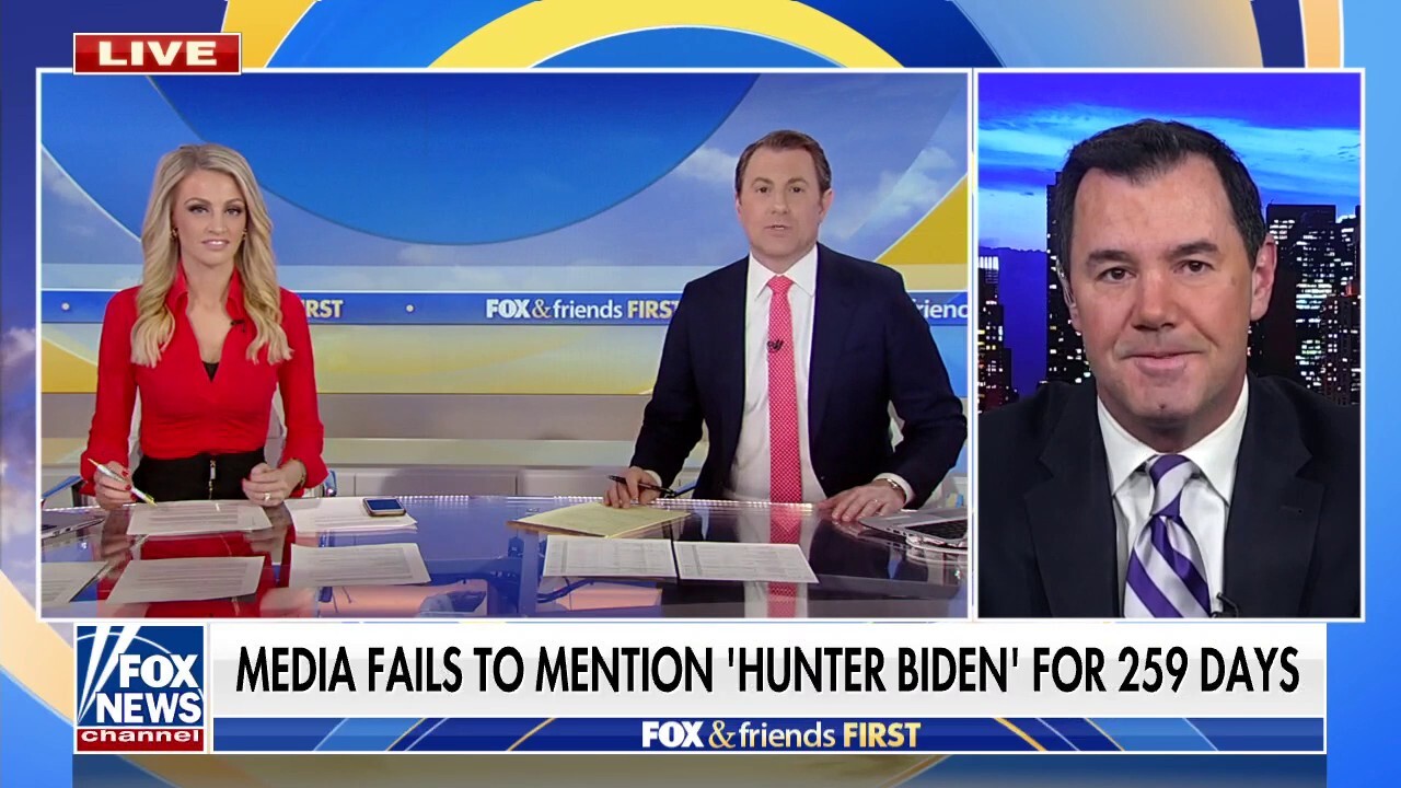 Concha: Hunter Biden story 'impossible to ignore' as media fails to mention him for 259 days