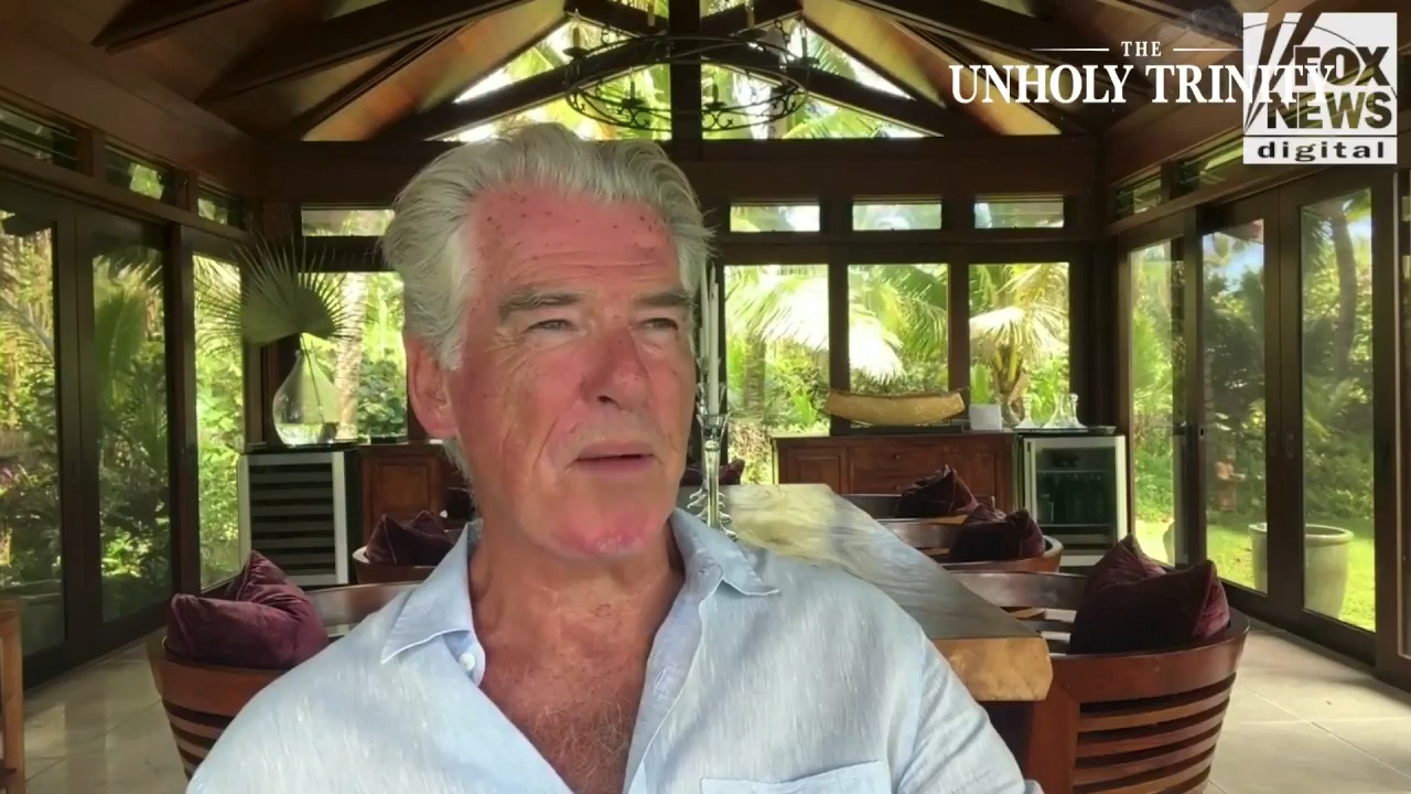 Pierce Brosnan discusses preparation for role as sheriff in period Western