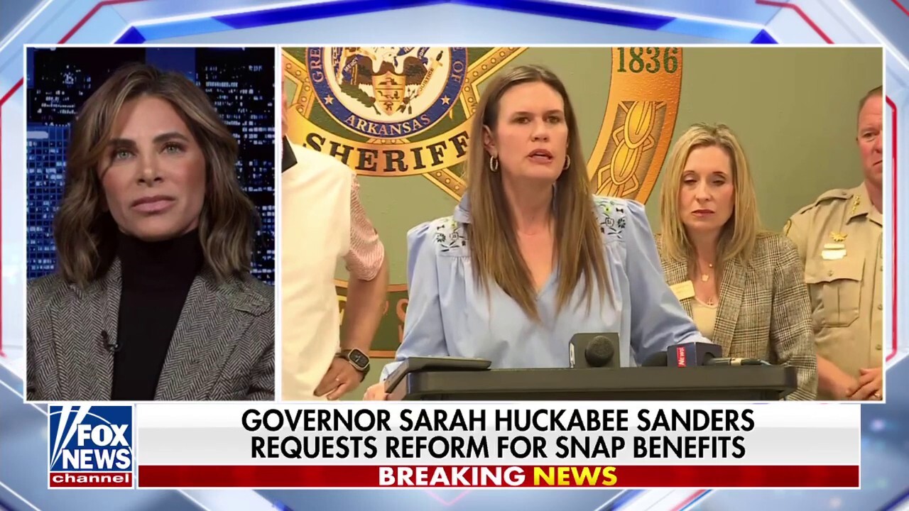 'Keeping it Real' podcast host Jillian Michaels reacts to Governor Sarah Huckabee Sanders requesting a reform on SNAP benefits on 'Hannity.'