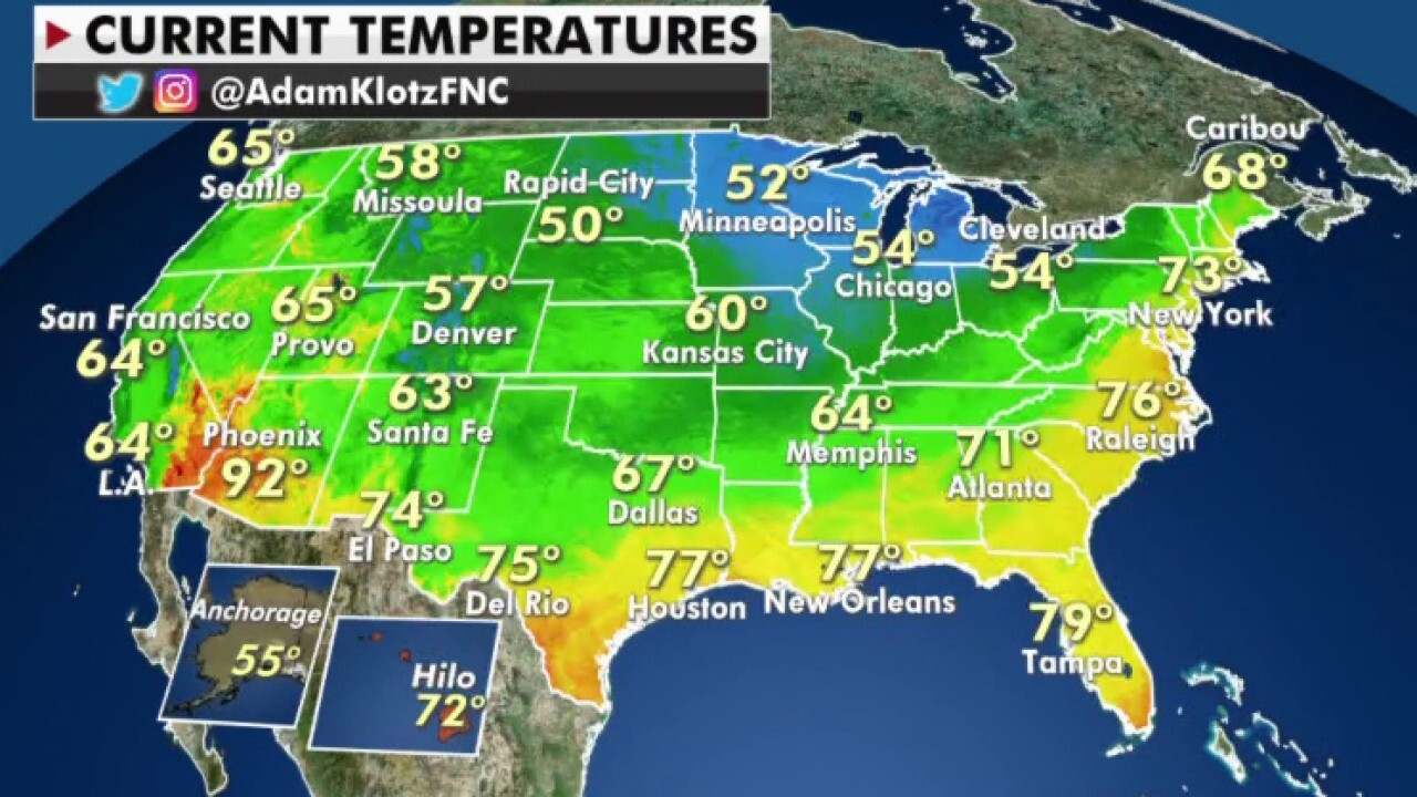National Weather Forecast For June 22 Fox News Video