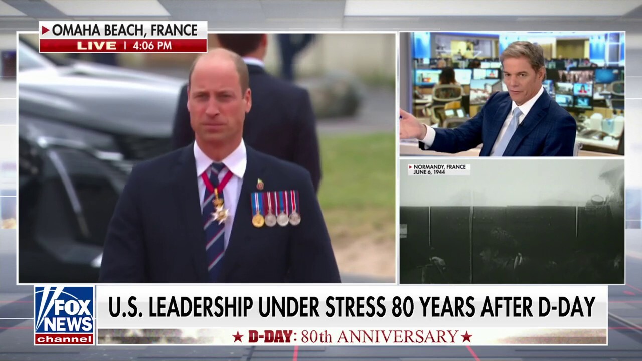 British royals honor brave heroes of D-Day invasion