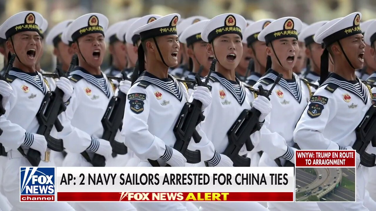 Navy sailors arrested on charges tied to China, national security