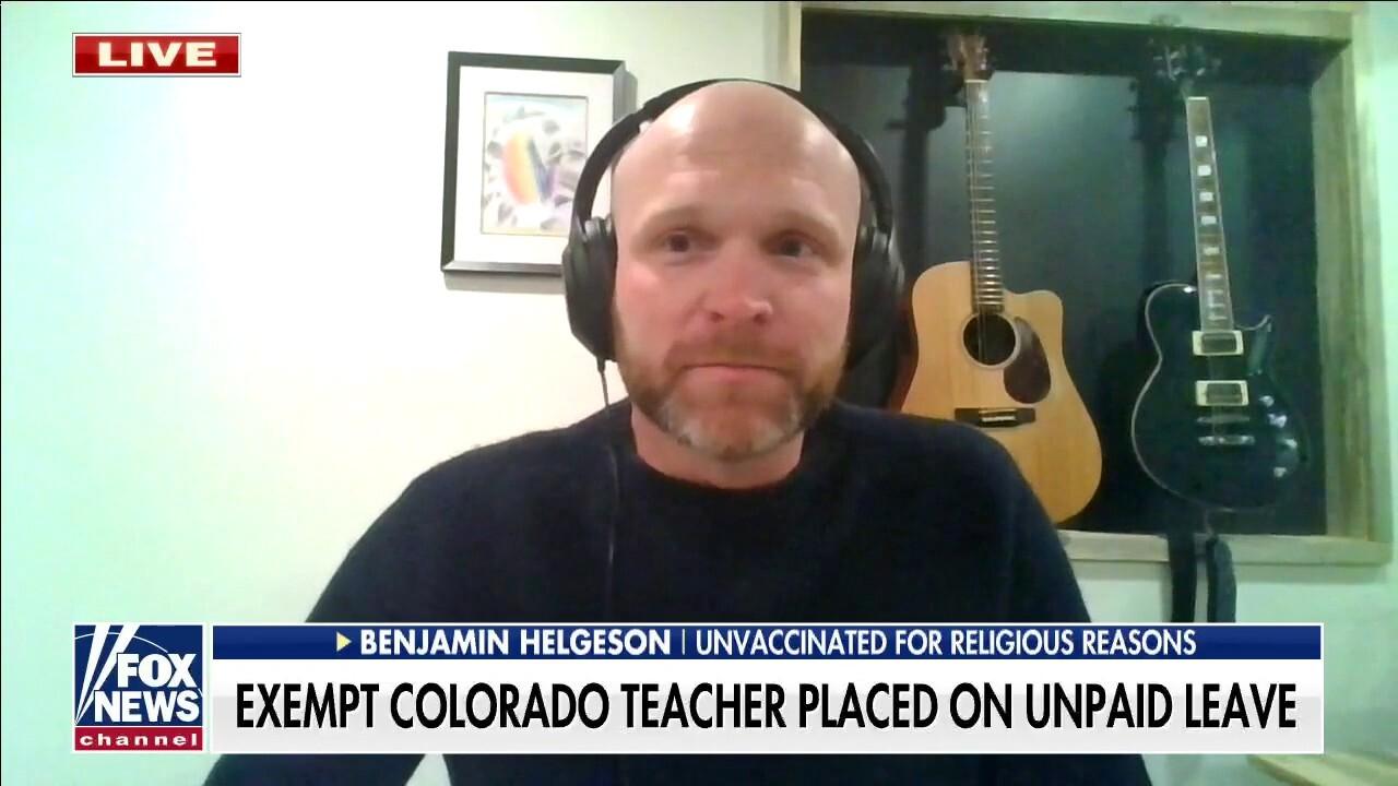 Unvaccinated Colorado teacher placed on unpaid leave despite exemption: ‘Like a punch in the face’