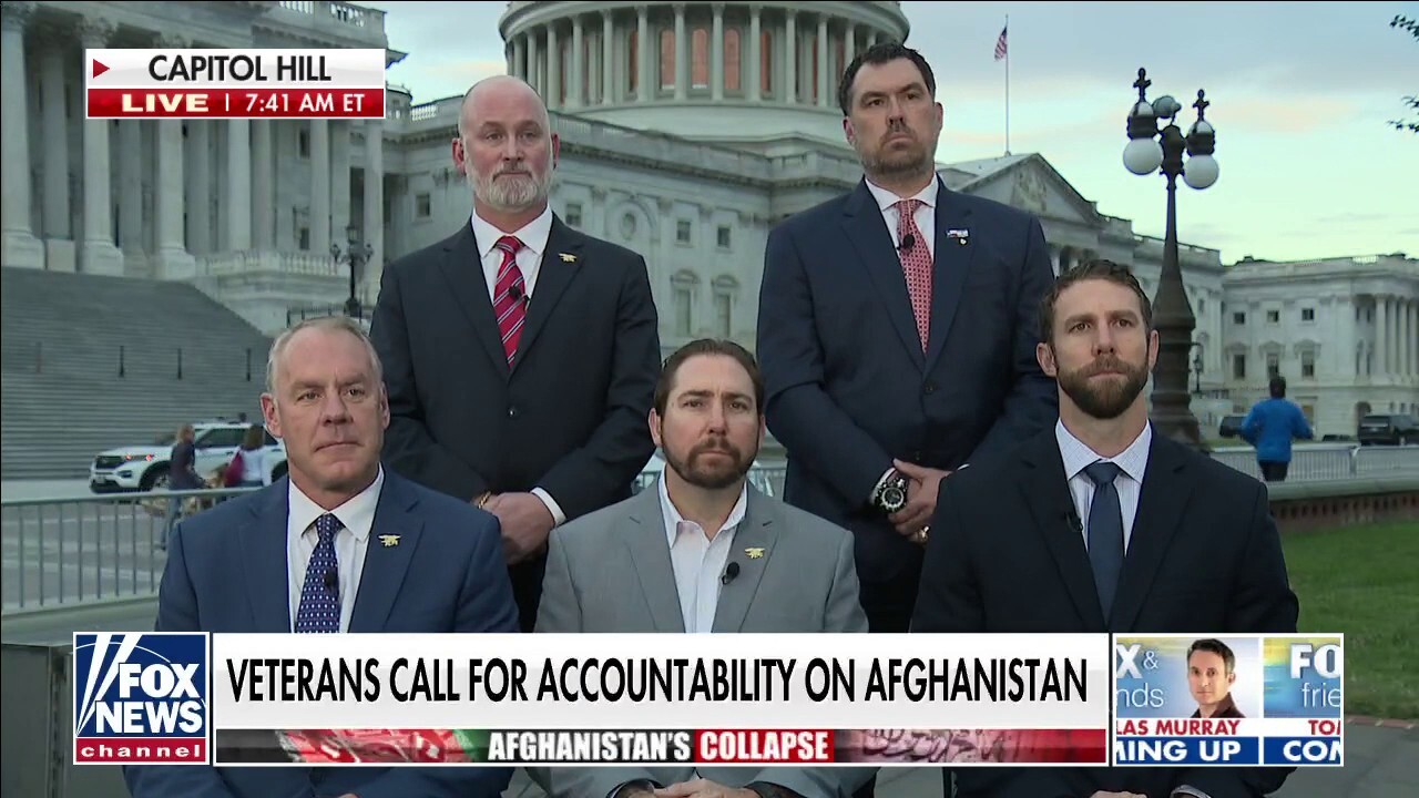 Five former Navy SEALs running for Congress call for accountability on Afghanistan 