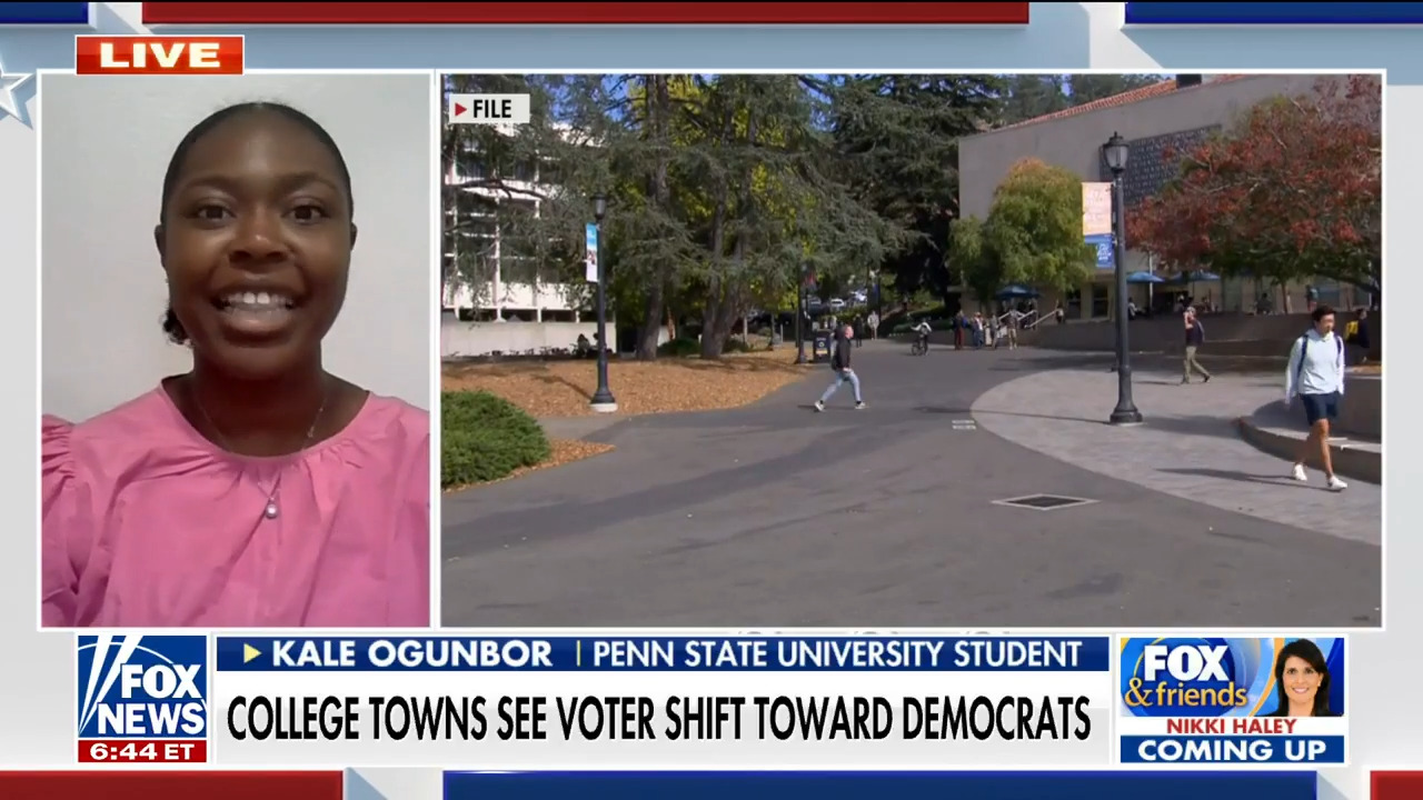 Conservative students discuss how college towns are shifting Democratic