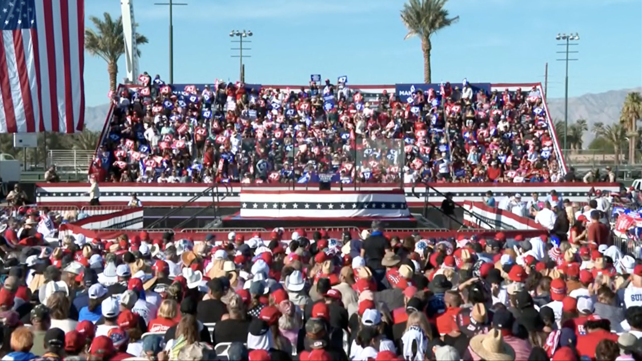 WATCH LIVE: Trump delivers remarks at California rally