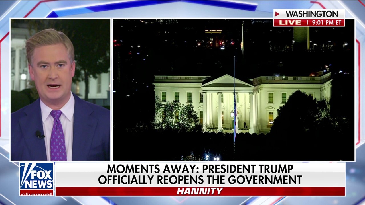 Trump to deliver remarks on passed bill when he officially reopens government