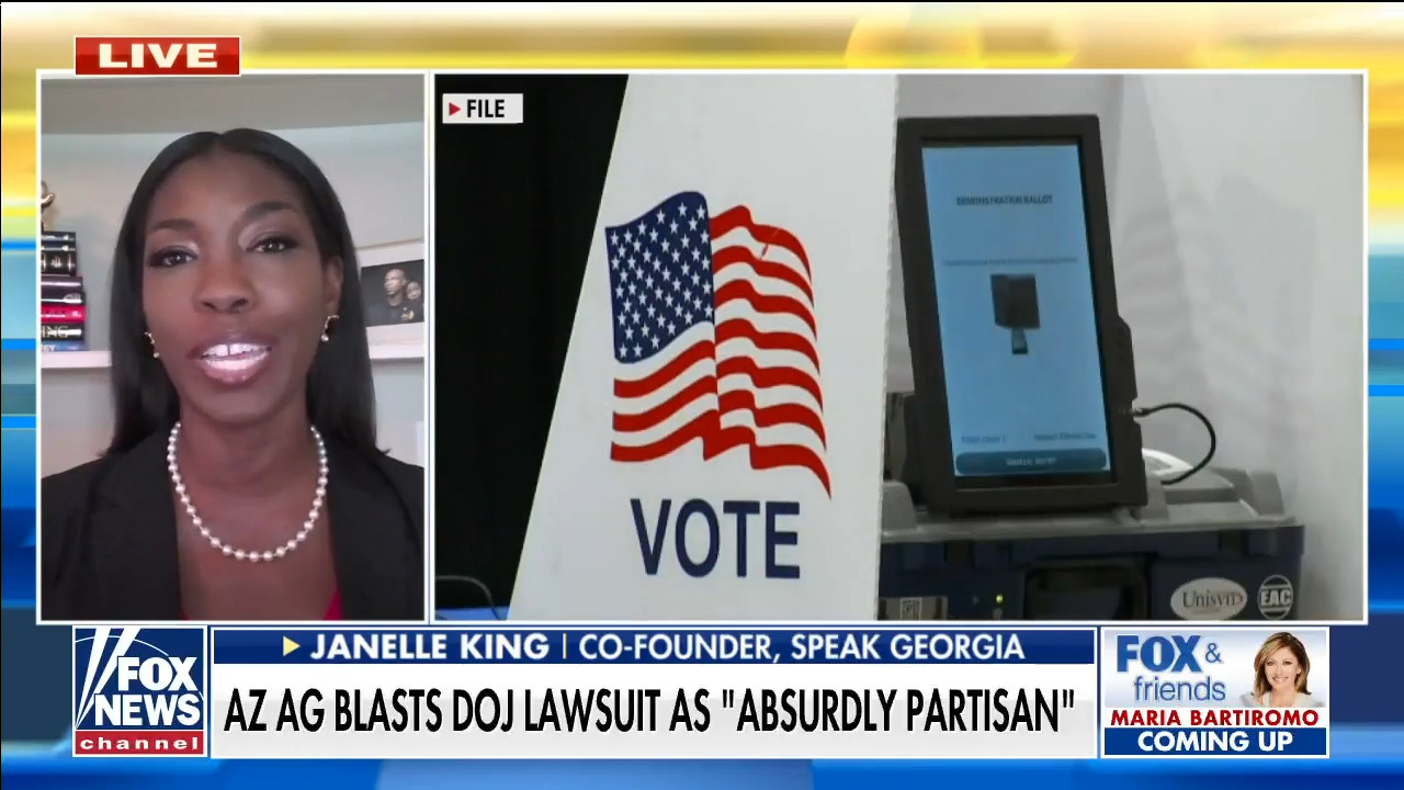 Speak Georgia co-founder blasts DOJ lawsuit as 'extremely insulting' to Black voters