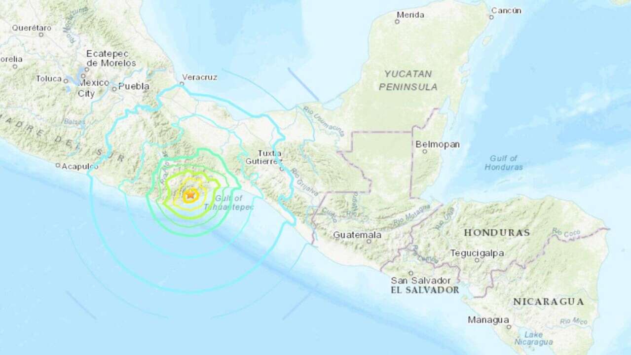 Mexico hit by magnitude 7.4 earthquake