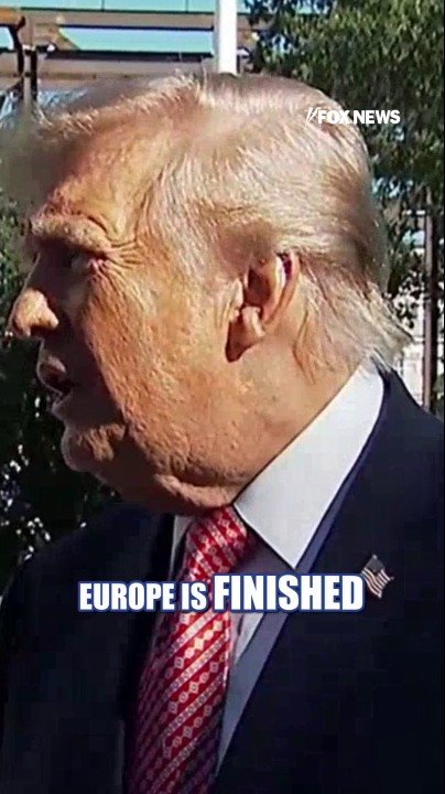 Trump warns Europe is 'finished' unless it closes borders