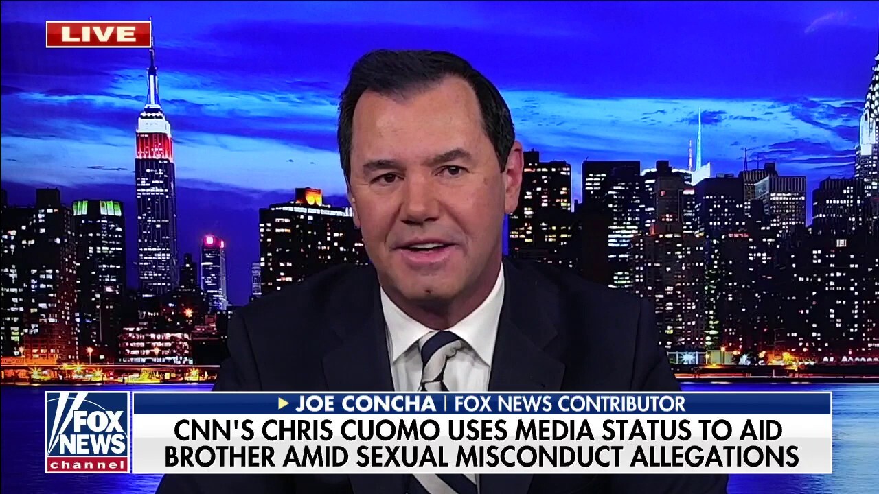 Joe Concha rips CNN over Chris Cuomo controversy: He shouldn't 'sniff a microphone' until investigation is complete