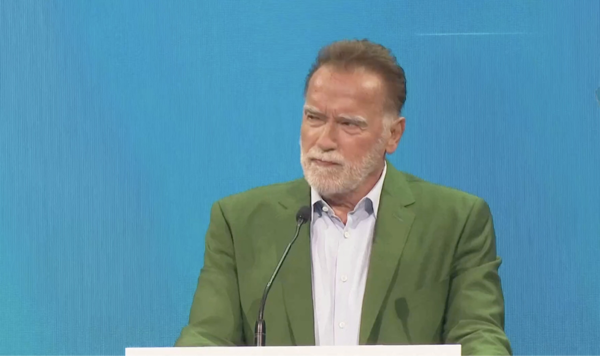 Arnold Schwarzenegger tells discouraged climate activists to 'stop whining'