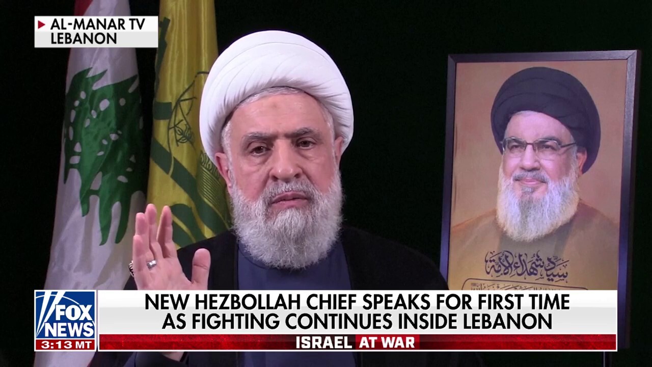 New Hezbollah chief speaks for the first time, signaling openness to possible ceasefire