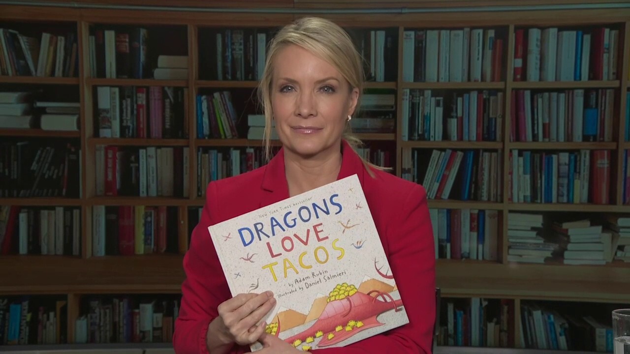 Dana reads 'Dragons Love Tacos'