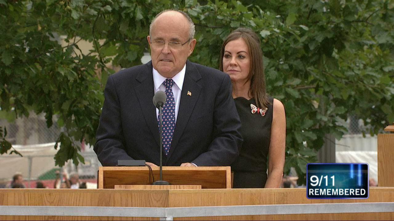 America’s Mayor Rudy Giuliani Reflects on 9/11 Anniversary at Ground Zero