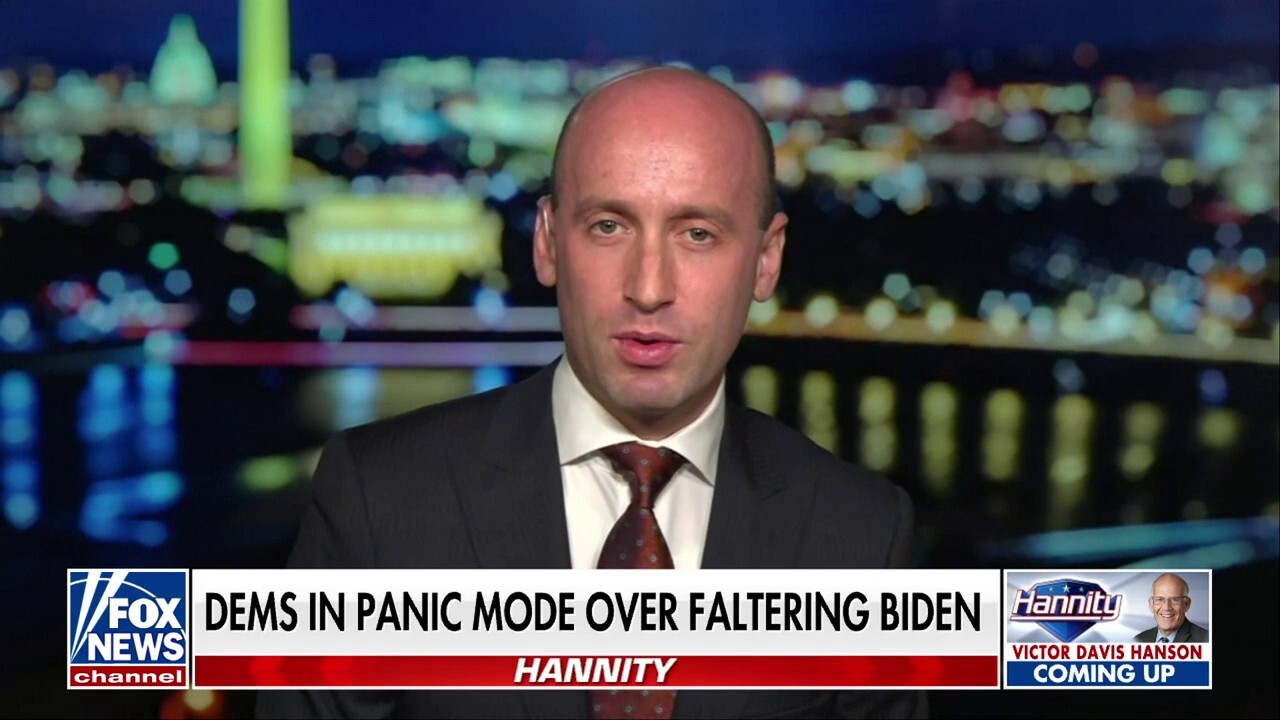 Stephen Miller: Biden can't put sentences together