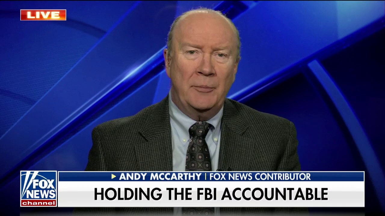 FBI has shifted from police agency to intelligence agency: Andy McCarthy