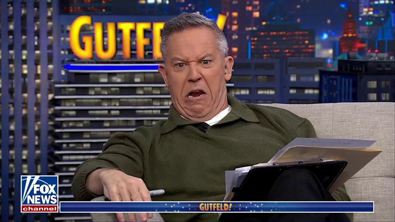 'Gutfeld!': Bearded DORK is the sexiest man