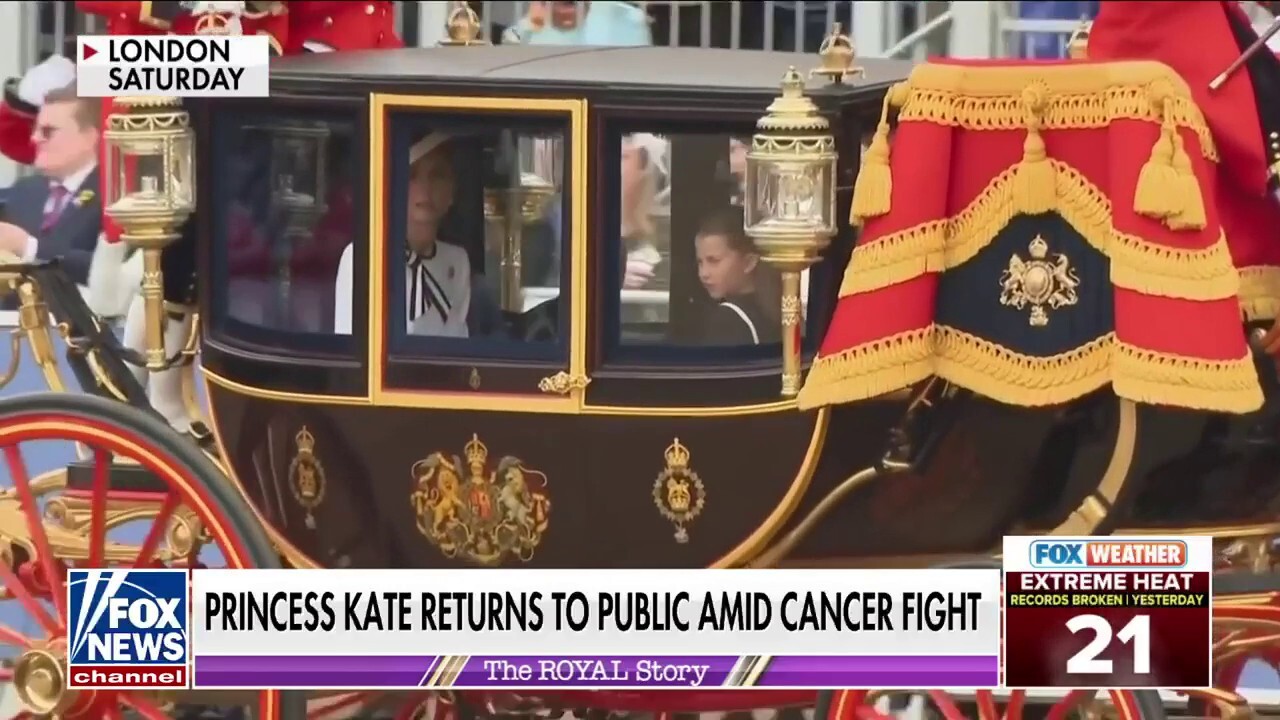Princess Kate returns to the public in first appearance since cancer diagnosis