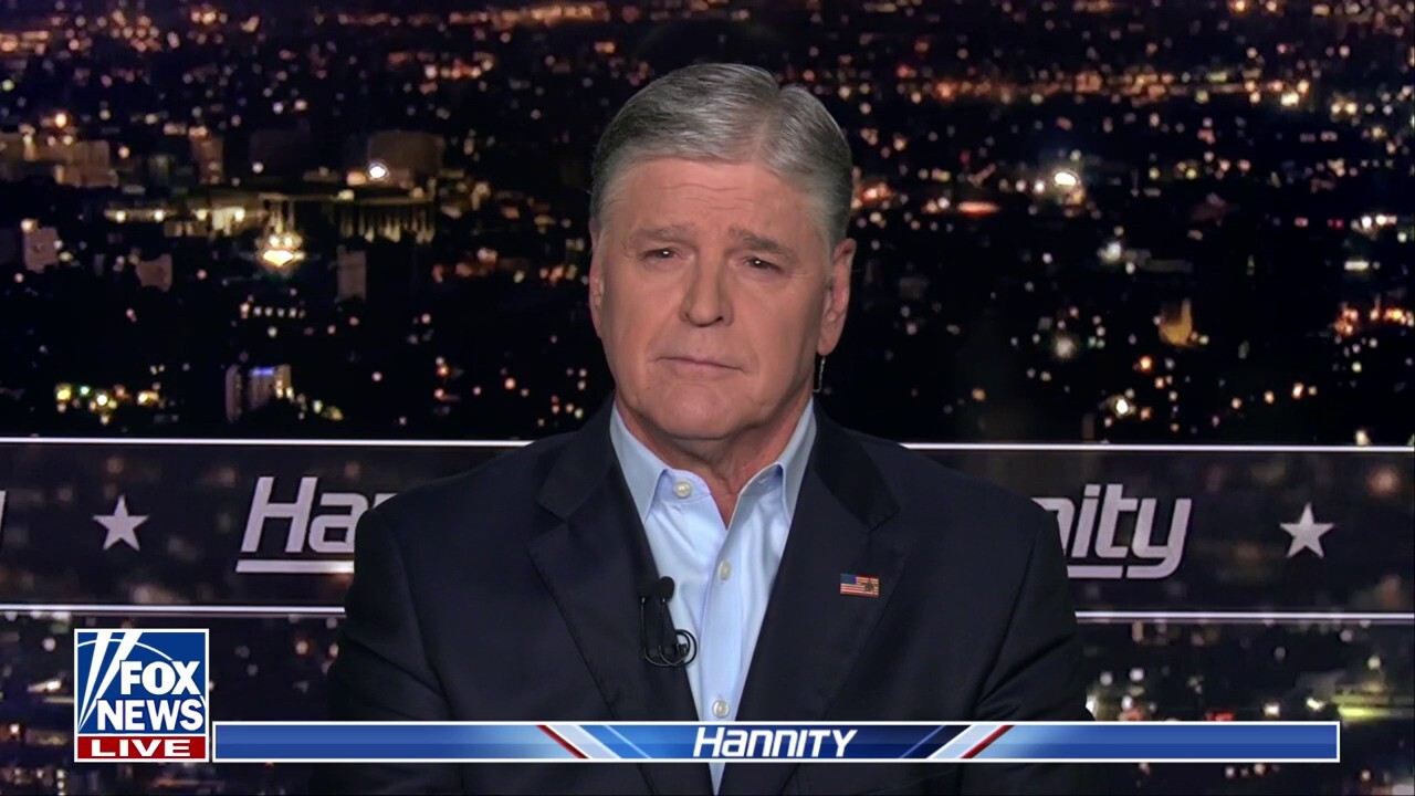 Sean Hannity says the left doesn't want to talk about waste, fraud and abuse