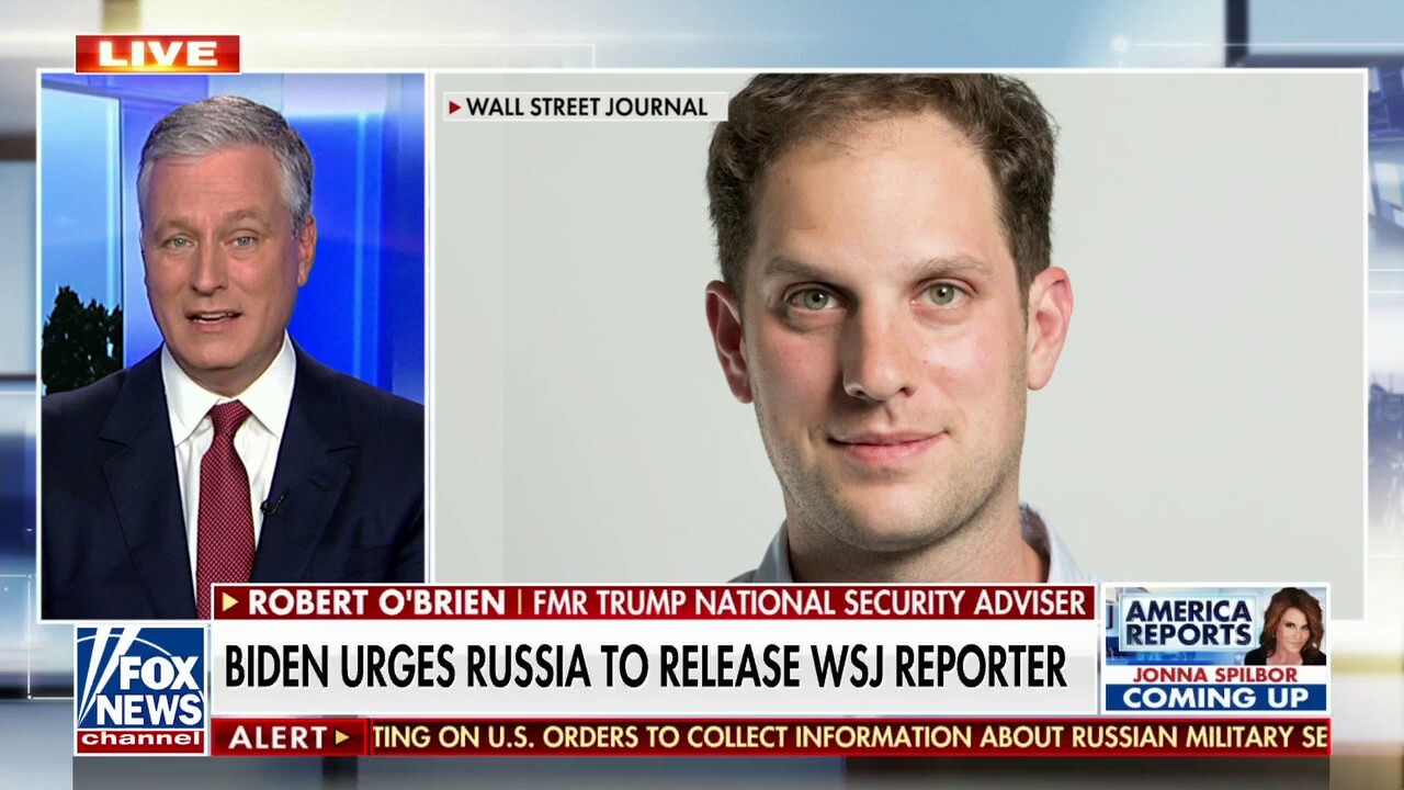 Putin likely nabbed WSJ reporter for another prisoner exchange: Robert O'Brien