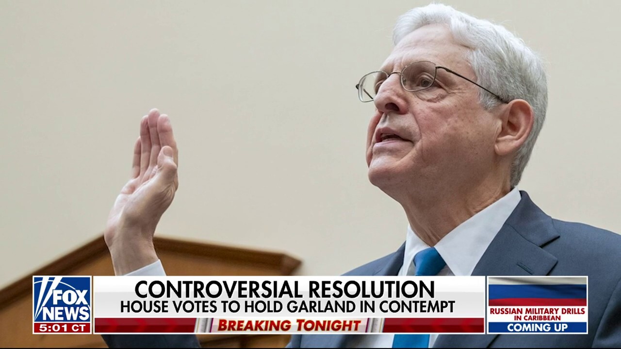 House approves resolution to hold AG Merrick Garland in contempt of Congress
