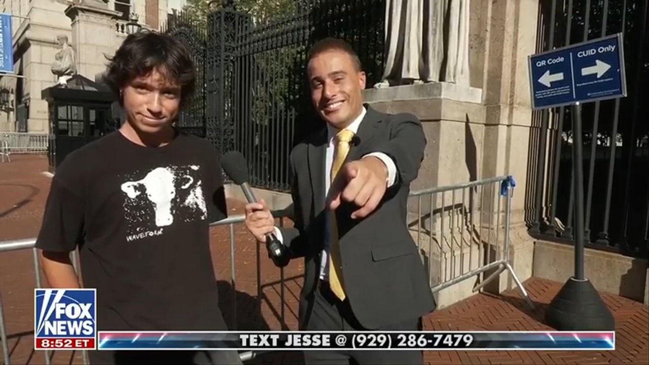 'Jesse Watters Primetime' visits Columbia University to talk politics