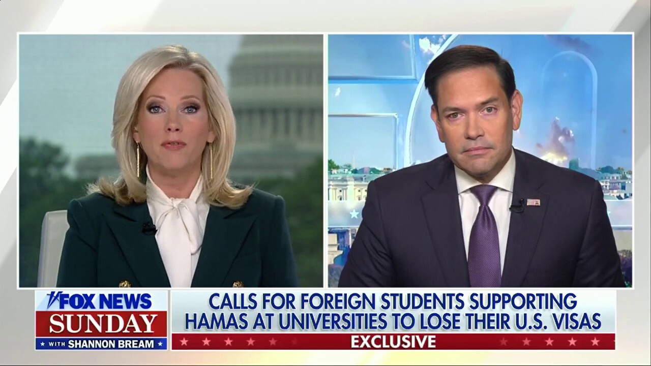 Sen. Marco Rubio, R-Fla., discusses the latest in the Israel-Hamas conflict, calls for foreign students supporting Hamas to have their visa revoked, the Democrats' abortion agenda and a possible Trump vice president pick.