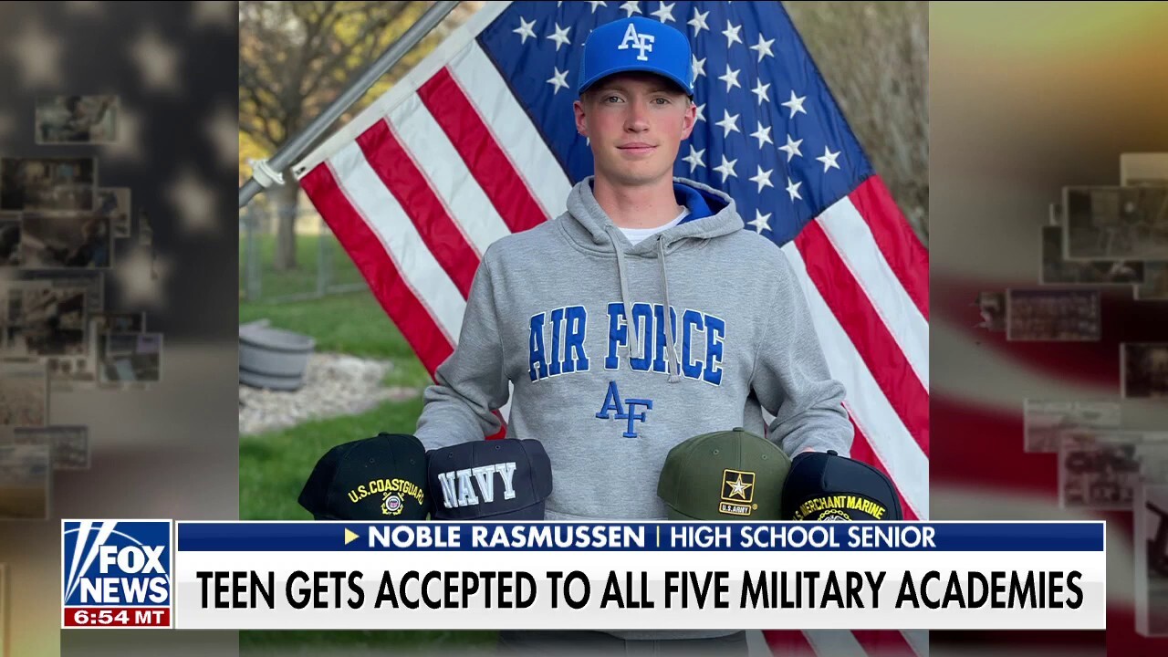 Nebraska teen accepted to all 5 US military academies