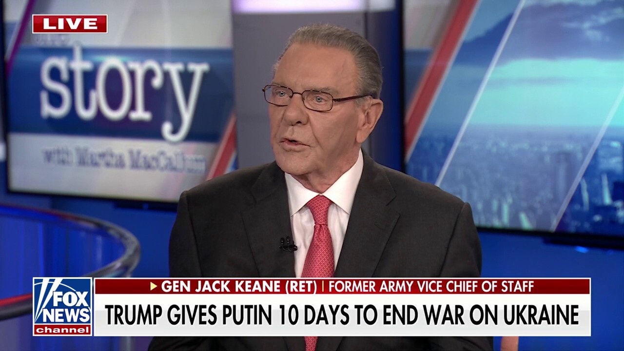 Putin has miscalculated here, Gen. Jack Keane says