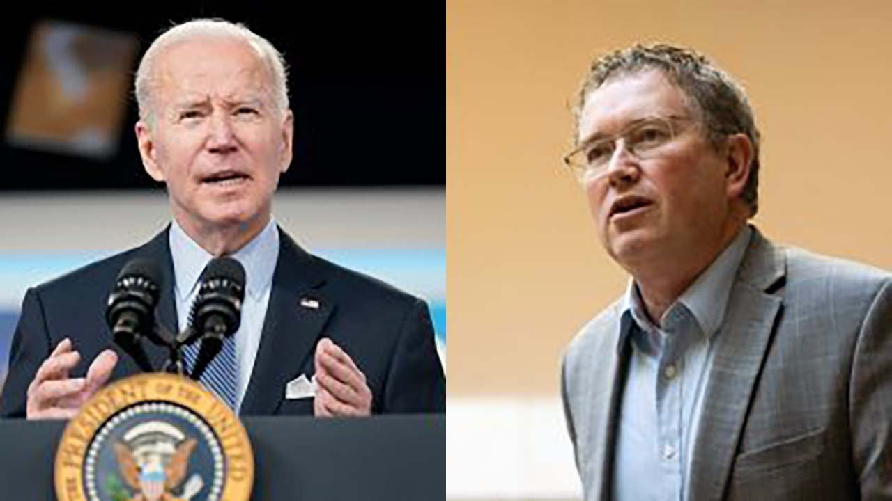 Rep Thomas Massie: Two of Biden’s policies are science fiction