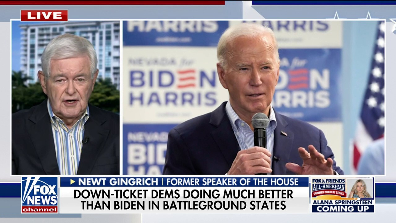 Newt Gingrich urges Trump to use 'humor' with Biden at debate as opposed to 'anger'