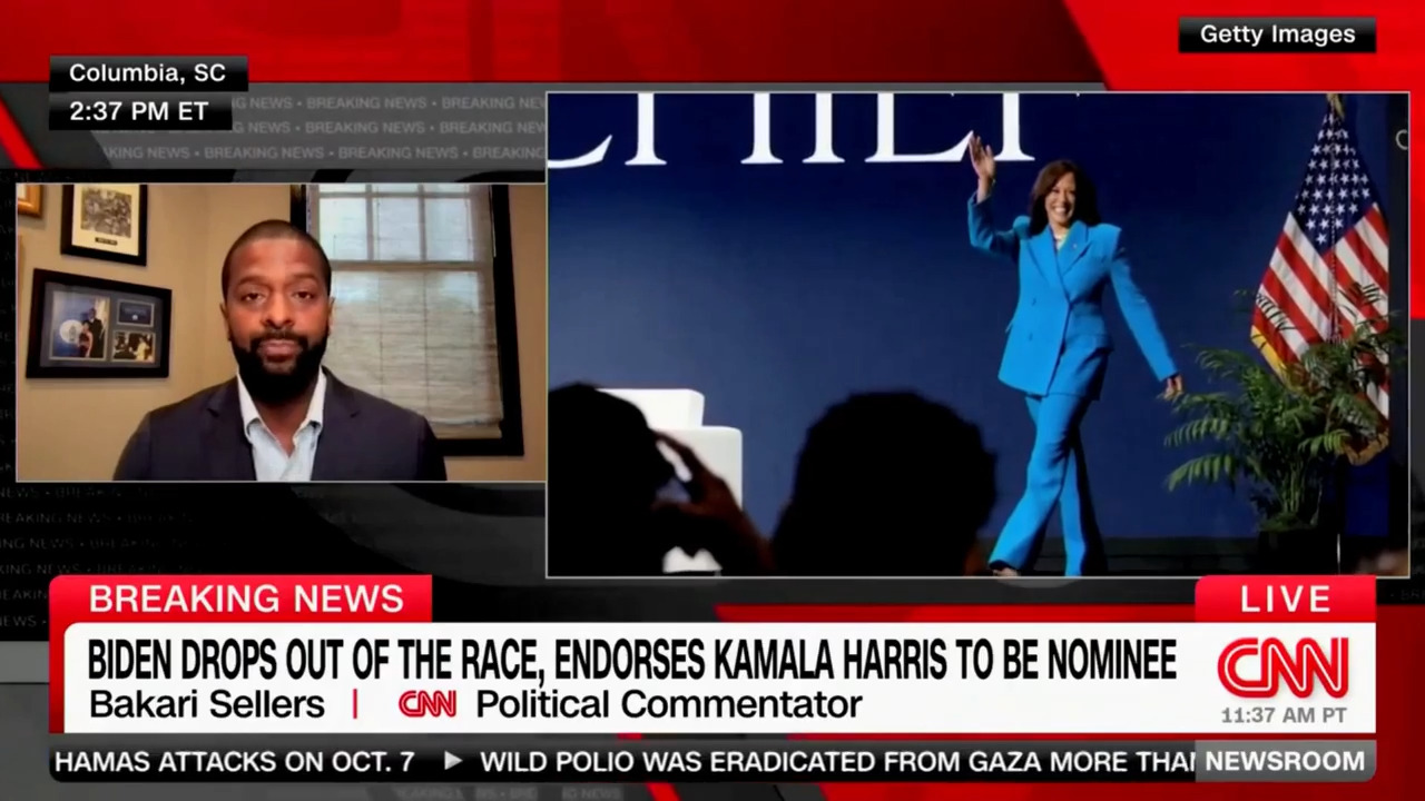 CNN analyst says Democrat voters are 'pissed off' at party leadership for pressuring Biden to withdraw