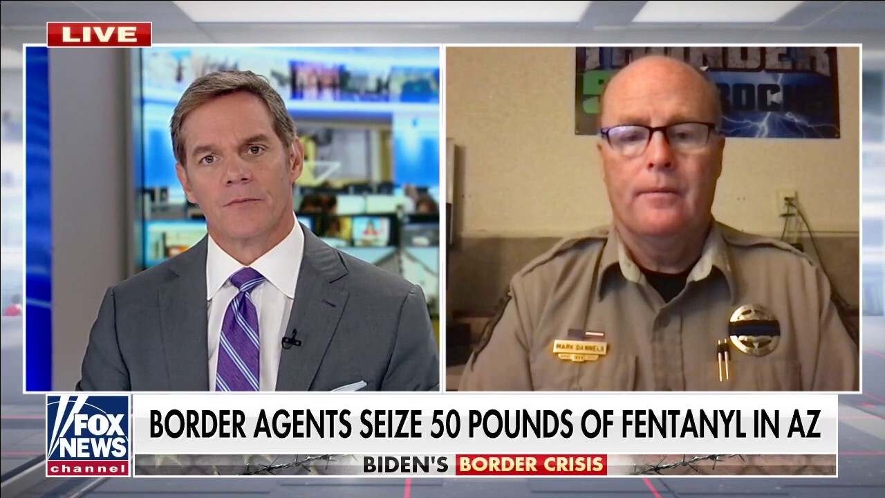 Arizona sheriff sounds alarm on massive fentanyl seizures: 'The war on drugs is back'